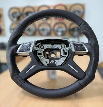 Mercedes Benz ML GL W164 W166 AMG W212 Lenkrad neu Beziehen